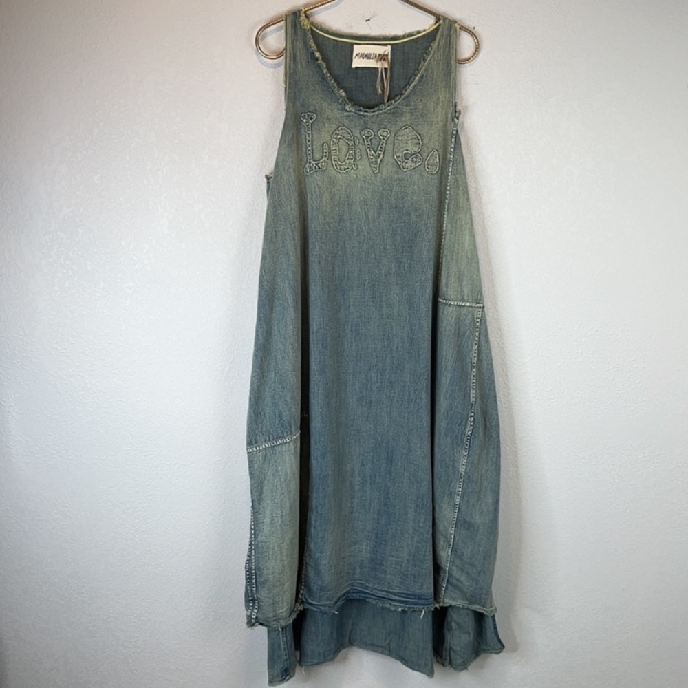 NFS !!!! IN SEARCH OF!!!!! Magnolia Pearl Love Denim Layla Tank Dress